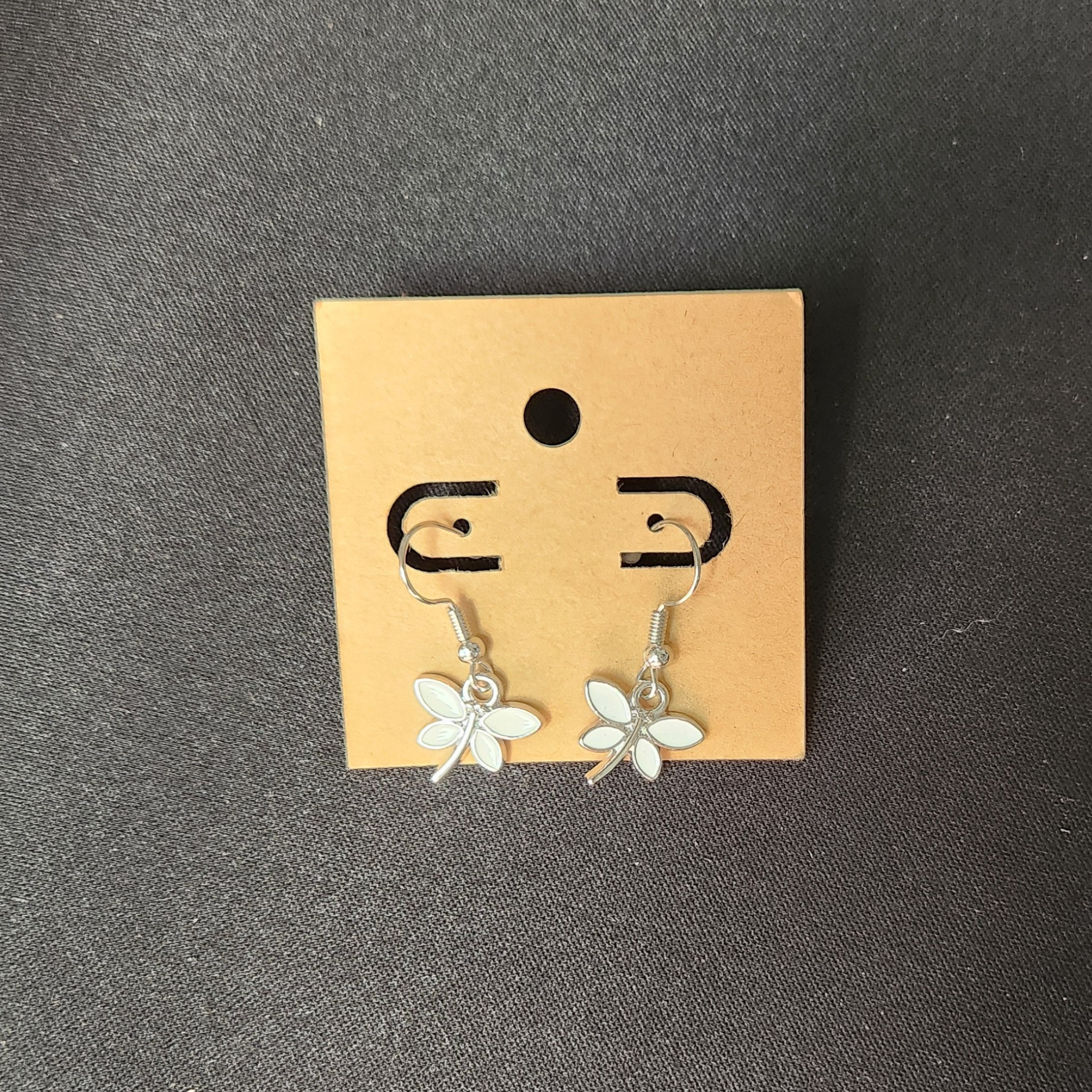 Dragonflies (White)