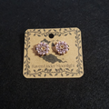 Lavender & Pale Mauve Stud Set