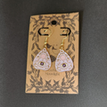 Goodbye Planchette Dangles (Purple & Gold)