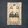 Eye Planchette Dangles (Silver)