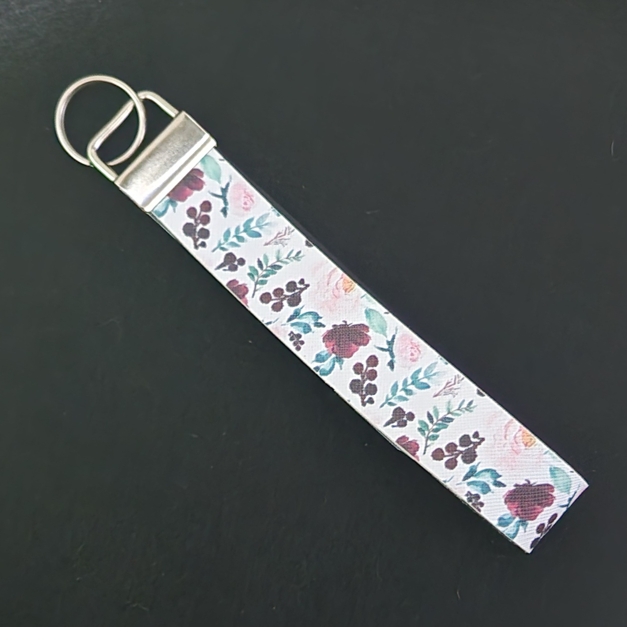Romantic Roses Wristlet (Faux Leather)