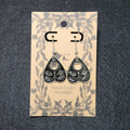Cat Eyes Planchette Dangles (Silver)
