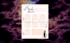 Minimalistic Mystical Weekly Planner Bundle